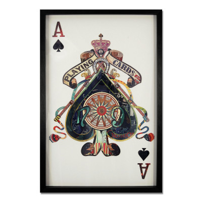 SA013A1 - Ace of Spades 3D painting