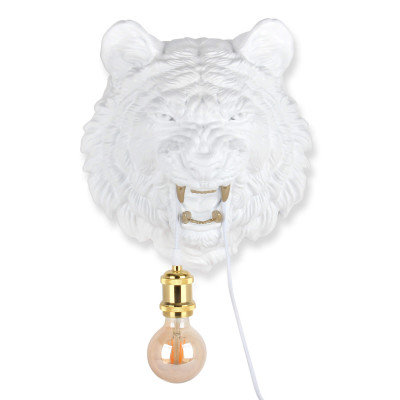 SBL3733SWEG - Lamp Tiger head white