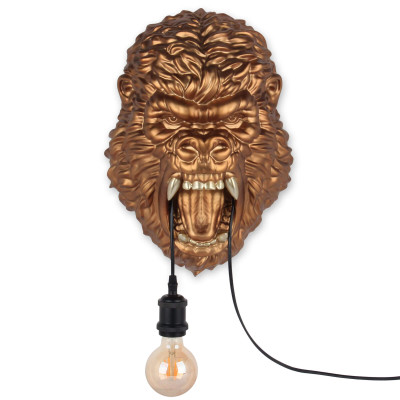 SBL4330EDEH - Lamp Gorilla head bronze