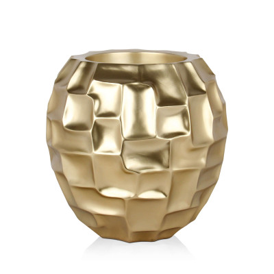 V030030EG1 - Mosaic table vase gold