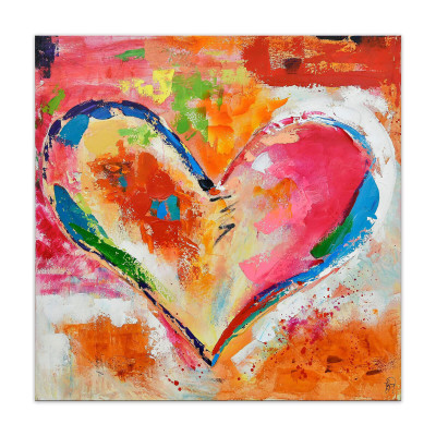 WF039X1 - Multicoloured Heart