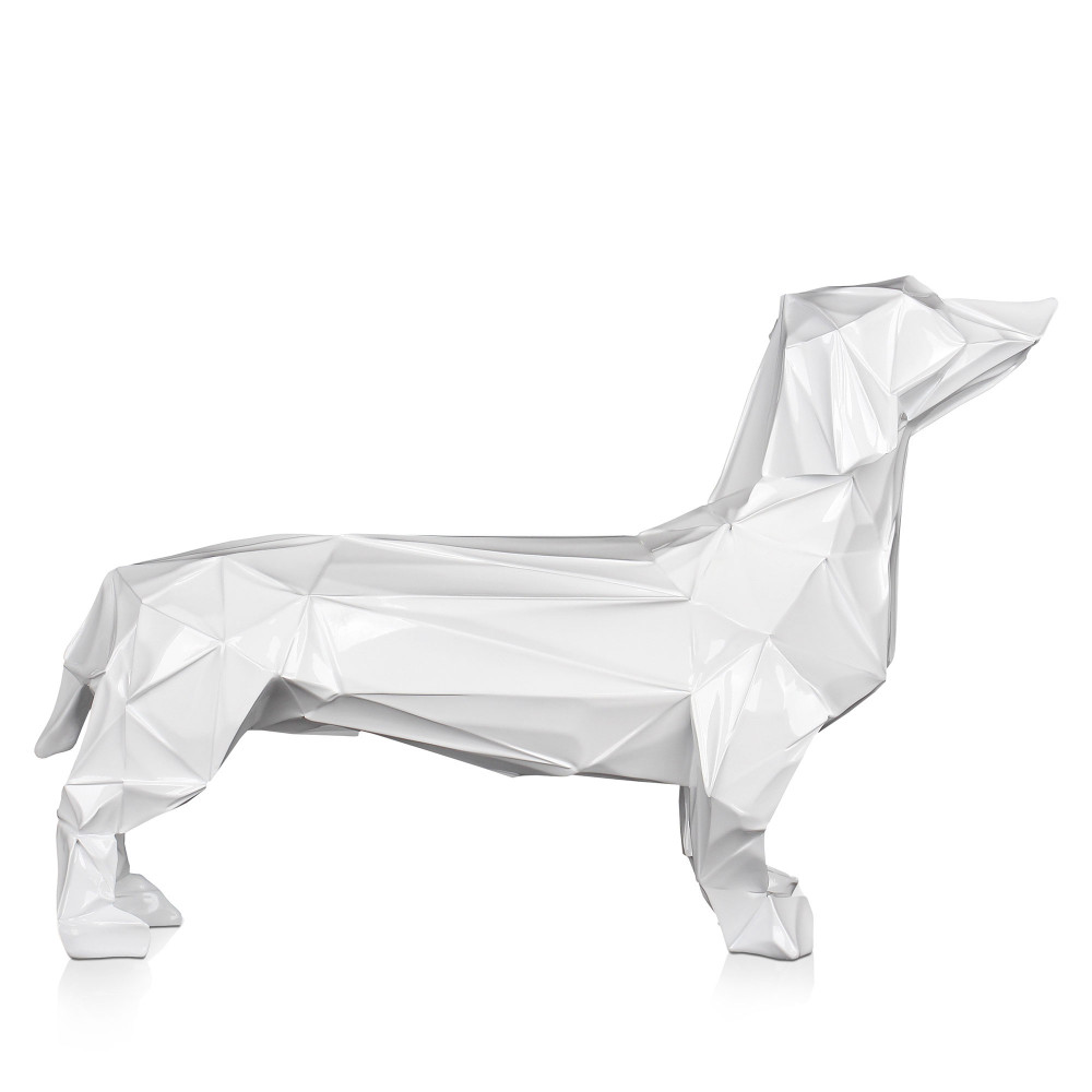 D5639PW - Low Poly basset hound