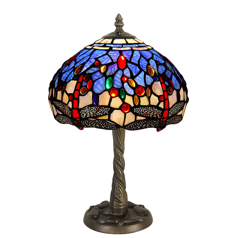 GD10244 - Blue dragonfly Abat - Jour (table lamp)