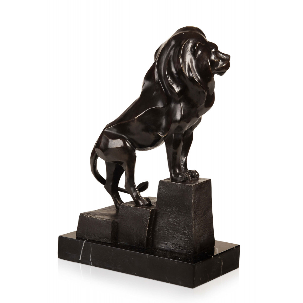 SA284 - Lion bronze sculpture