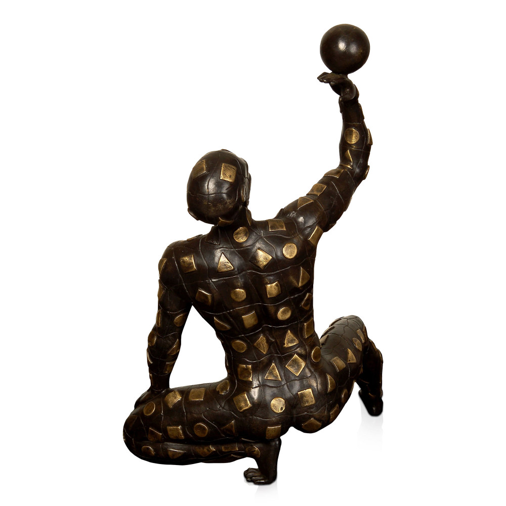 SA432 - Geometry bronze sculpture