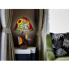GF16212 - Table lamp with flowers and butterflies