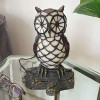 AO12001 - 1 - Owl - shaped Tiffany style bedside lamp