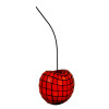 AY58200 - Red Cherry - shaped Tiffany style bedside table lamp
