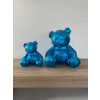 D3028EU - Low Poly bear blue