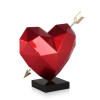 D3635EREG - Pierced Heart red