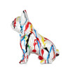 D4040PZ1 - Sitting French Bulldog multicolor