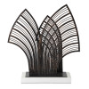 FS006A - Abstract iron sculpture