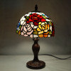 GF08443 - Bedside table lamp with roses