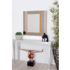 HM027A8080 - Modern mirror with pastel colour bands
