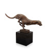 JD008 - Spotted Jaguar bronze sculpture