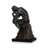 LE018 - Thinker bronze sculpture
