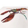 SA024A1 - Lobster collage painting