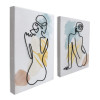 SA005X1 - Painting Nude couple of a woman 