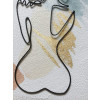 SA005X1 - Painting Nude couple of a woman 