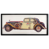 SA010A1 - Vintage car collage painting