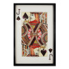 SA025A1 - Jack of spades collage painting