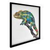 SA063A1 - Chameleon collage painting
