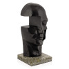 SA177N - Head bronze sculpture