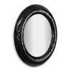TIC100100MBB - Round mirror black