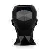 VPE3632PB - Low poly woman's head vase