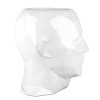 VPE5553PW - Low poly man's head vase large