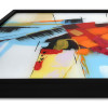 WA011BA - Abstract multicoloured painting with soft - coloured background on plexiglass