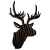 WD001MB - Black Deer Wooden Puzzle