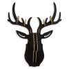 WD001MB - Black Deer Wooden Puzzle
