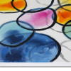 Cerchio colorati dipinti su tela