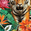 WF055X1 - Tiger in the Jungle green