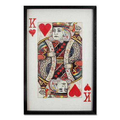 SA015A1 - King of Hearts 3D painting