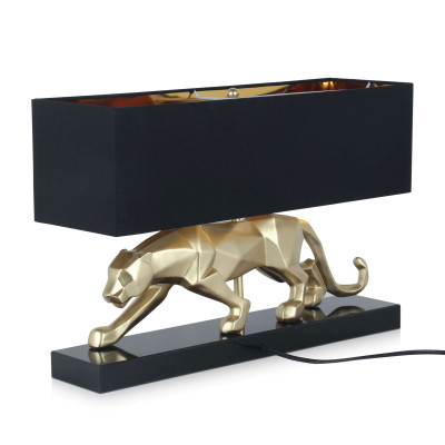 SBL4815EG - Lamp Low Poly panther gold