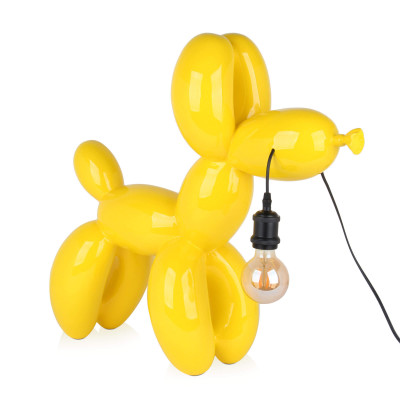 SBL6862PY - Lamp Dog balloon yellow