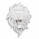 L5539MW - Tête de lion sculpture en résine