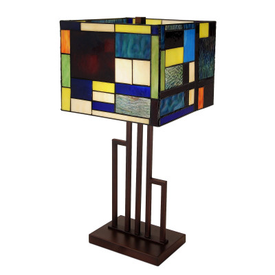 GS16653 - Lampe de table multicolore Paysage