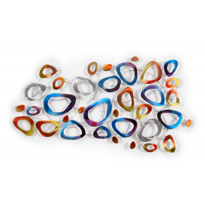 MP004A - Composition d’anneaux multicolores