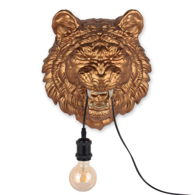 SBL3733EDEH - Lampe Tête de tigre bronze