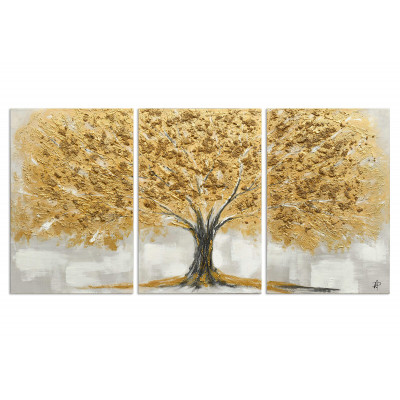 WF068TX1 - Peinture L'arbre de vie or