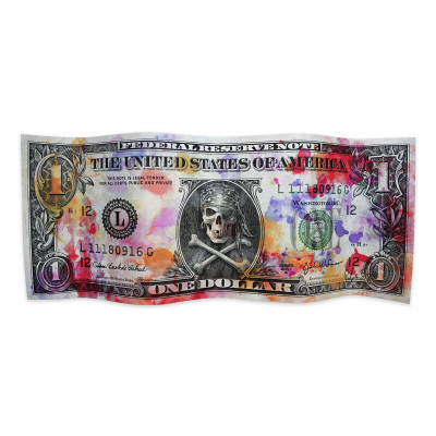 WM001X1 - Dollar Pirate multicolore