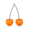 D2841PO1 - Cerises doubles petit orange