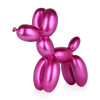 Oggetto ispirato ai temi della pop art raffigurante palloncino fucsia a forma di cane