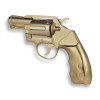 Pistola color oro realizzata in resina e riprodotta con tutti i dettagli
