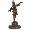 GM16599 - Lampe sculpture avec pierres précieuses femme années 1920