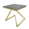 JST002A - Table d'appoint de canapé Simply zed serie Luxury or