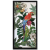SA030A1 - Tableau collage Perroquets dans la jungle 1